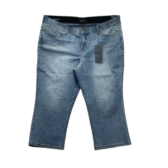 torrid Denim - Torrid Jeans Bombshell Skinny Denim Stretch Dark Wash Women’s Size 26R New NWT